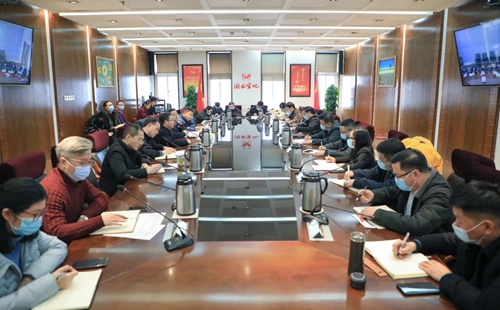 集團黨委（公司）辦公室系統(tǒng)召開年度總結會議，王大真出席并講話