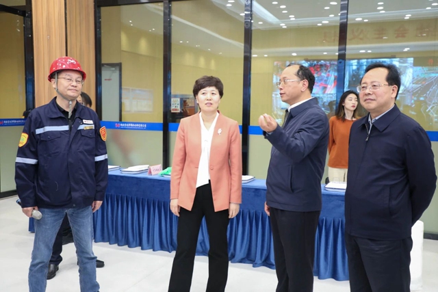 烏海市委副書記、市長崔景英一行到宜化集團(tuán)調(diào)研